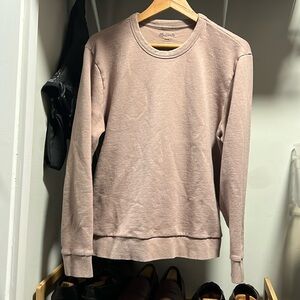 Madewell Crewneck Sweatshirt Mens Medium in Blush Pink